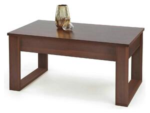 Masuta NEA, nuc inchis, PAL furniruit, 110x60x52 cm