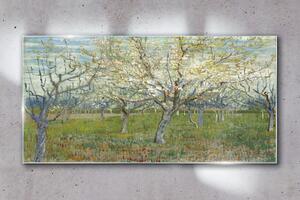Tablou sticla Peisajul Muntelui Van Gogh