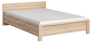 Cadru pat KASPIAN 140x200, stejar sonoma, PAL laminat