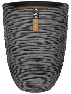 Capi Vas plante Nature Rib elegant, antracit, 36x47 cm, adânc, KOFZ782 KOFZ782