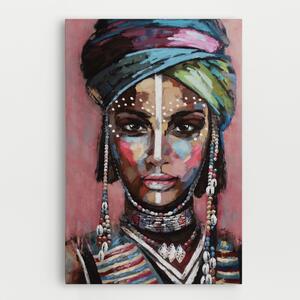 Tablou Canvas, 20x30cm, Dormitor si Living, Femei, Femei africane, Zola