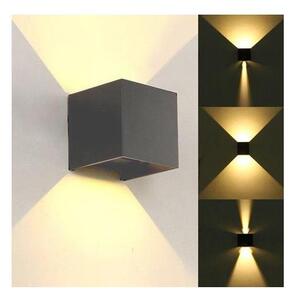Aplică LED de exterior KREON 2xLED/3W/230V IP54 3000K antracit