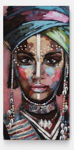 Tablou Canvas, 40x80cm, Dormitor si Living, Femei, Femei africane, Zola