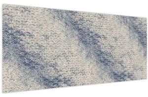 Tablou - Model de valuri (120x50 cm)