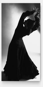 Tablou Canvas, 40x80cm, Dormitor si Living, Femei, Siluete, Full Shot Dancer