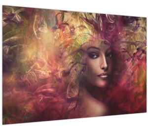 Tablou - Femeie de fantezie (90x60 cm)
