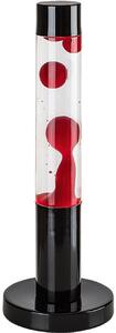 Rabalux Lavastic veioză 1x25 W negru-transparent-roșu 76028