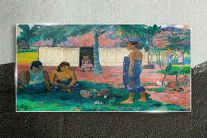 Tablou sticla De ce ești rău Gauguin