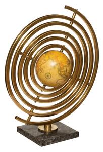 Glob decorativ Sandy, metalic, inaltime 37 cm
