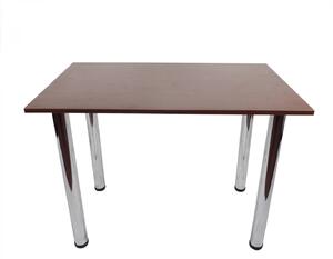Masa de bucatarie DENVER, blat din PAL wenge, 90x60X73 cm