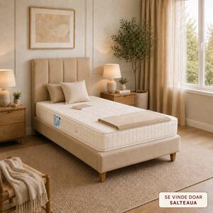 Saltea ortopedica DENVER Silver, 125X190X21 cm, 2 fete vara-iarna