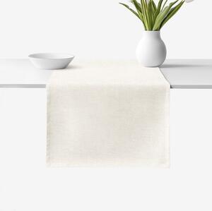 Goldea napron de masă decorativ malaga - natural 50x120 cm