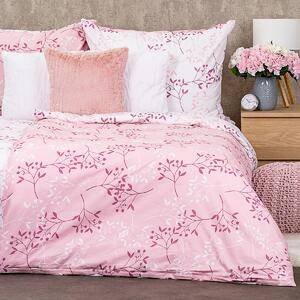 Lenjerie de pat din bumbac 4Home Harmony roz, 140 x 200 cm, 70 x 90 cm