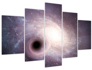 Tablou - Galaxii spiralate (150x105 cm)
