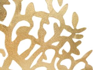 Decoratiune Golden Tree, Mauro Ferretti, 31x31.5 cm, fier, auriu