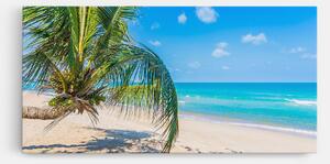 Tablou Canvas, 50x100cm, Dormitor si Living, Peisaje, Plaje, Tropical Beach View