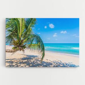 Tablou Canvas, 40x60cm, Dormitor si Living, Peisaje, Plaje, Tropical Beach View