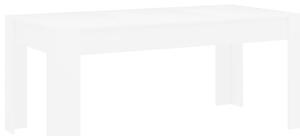 Masă de bucătărie, alb, 180 x 90 x 76 cm, PAL