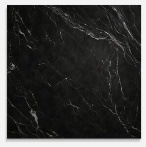Panou Sticla Bucatarie, 60x60cm, Protectie aragaz, Antistropi, Termorezistent, Abstracte, Marble, Black Marble