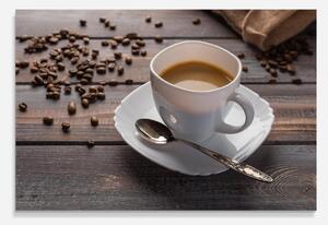 Panou Sticla Bucatarie, 30x40cm, Protectie aragaz, Antistropi, Termorezistent, Alimente, Cafea, Aroma Coffee