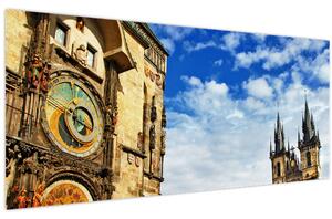 Tablou - Ceasul astronomic din Praga (120x50 cm)