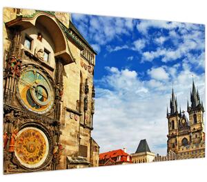 Tablou - Ceasul astronomic din Praga (90x60 cm)