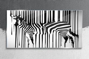 Tablou sticla zebră