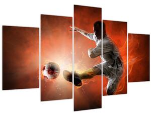 Tablou - Fotbalistul (150x105 cm)