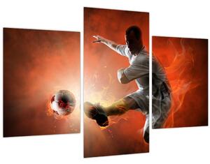 Tablou - Fotbalistul (90x60 cm)