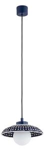 Argon 8948 - Lustru suspendat pe cablu BOLL 1xG9/6W/230V albastru