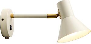 Halo Design 747443 - Aplica de perete STYLE 1xE14/25W/230V crem/alamă