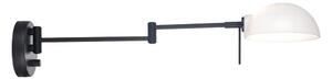 Halo Design 740215 - Aplică de perete KJOBENHAVN, 1 x soclu G9, 28 W, 230 V, neagră