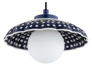 Argon 8948 - Lustru suspendat pe cablu BOLL 1xG9/6W/230V albastru