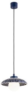 Argon 8948 - Lustru suspendat pe cablu BOLL 1xG9/6W/230V albastru