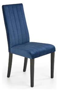 Scaun DIEGO 2, negru/albastru, 47x59x99 cm