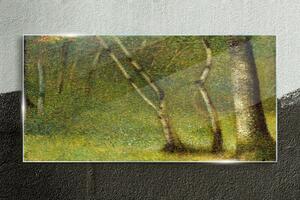 Tablou sticla Pădure la PonttaUbert Seurat