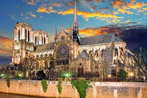 Tablou catedrala Notre Dame