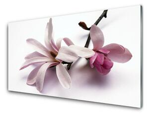 Panou sticla bucatarie Florale flori albe