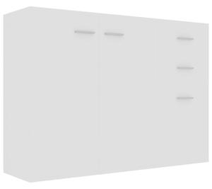 Servantă, alb, 105x30x75 cm, PAL