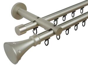 Galerie metal dubla PICIOR UNIVERSAL TEAVA PROFIL - CARTER 19/19 - CROM MAT