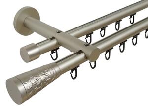 Galerie metal dubla PICIOR UNIVERSAL TEAVA PROFIL - SEVILLA19/19 - CROM MAT