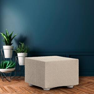 Husa bielastică PUF 60x60cm, Premium ROC, C/00 Bej deschis