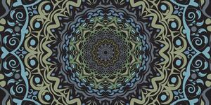 Tablou Mandala abstractă în stilul vintage