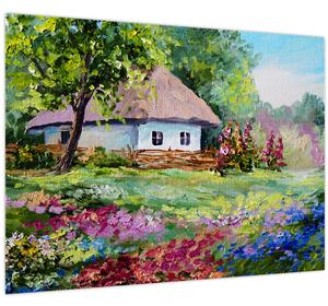Tablou - Cabană (70x50 cm)
