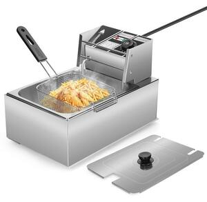 Friteuza 2500 W, 6 Litri, Inox