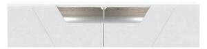 Comoda TV KANDO, alb, PAL, 160x50x38 cm