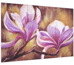 Tablou - Flori de magnolie (90x60 cm)