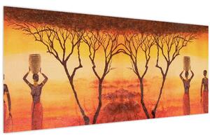 Tablou - Savana africană (120x50 cm)