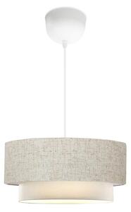 Lustra Sombre tesatura crem 30x15x70 cm