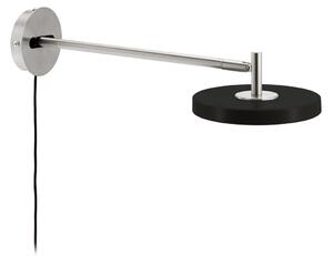 Lampă de perete UMAGE, Asteria Long, reglabil, Negru, Camera de zi, Metal, Design
